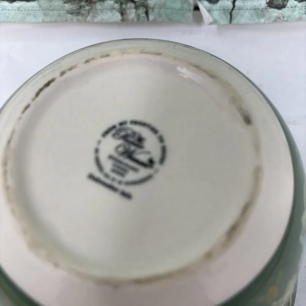 Pioneer Woman Four Measuring 1 Cup REPLACEMENT Shadow Rose TEAL RIM Blue Yellow